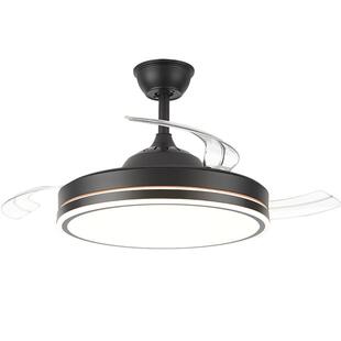 箭牌隐形风扇灯客厅餐厅现代简约卧室新款家用带电扇一体吊扇灯具