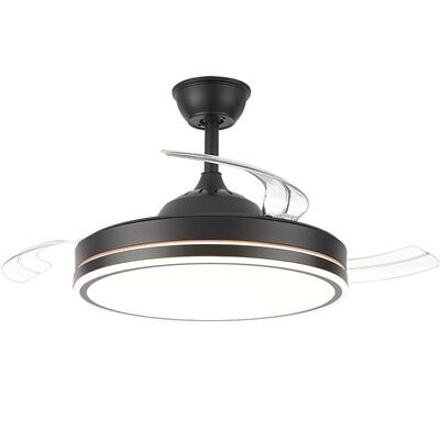 包安装餐厅家用变频隐形风扇灯具