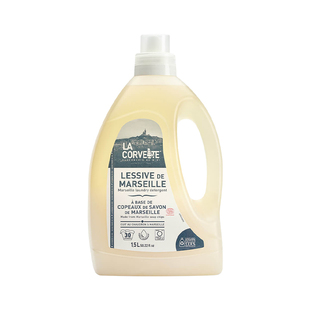 法国正品LACORVETTE乐歌梵天然植萃马赛皂浓缩温和衣物清洁洗衣液