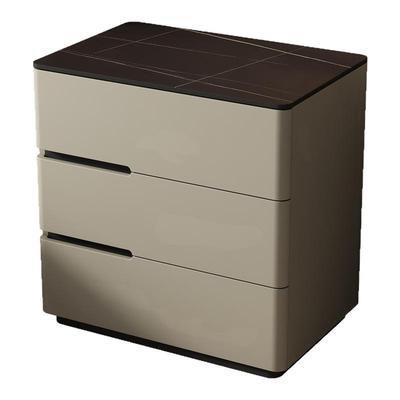 实木床头柜2025年新款现代简约轻奢家用客厅卧室五抽置物收纳边柜