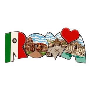 【礼盒装】意大利罗马威尼斯佛罗伦萨旅游纪念品磁铁树脂冰箱贴