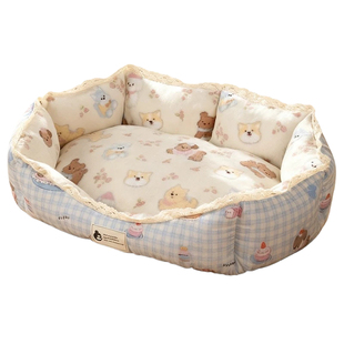 猫窝猫垫子四季通用睡觉用不粘毛猫咪冬季小型犬狗狗床沙发宠物窝
