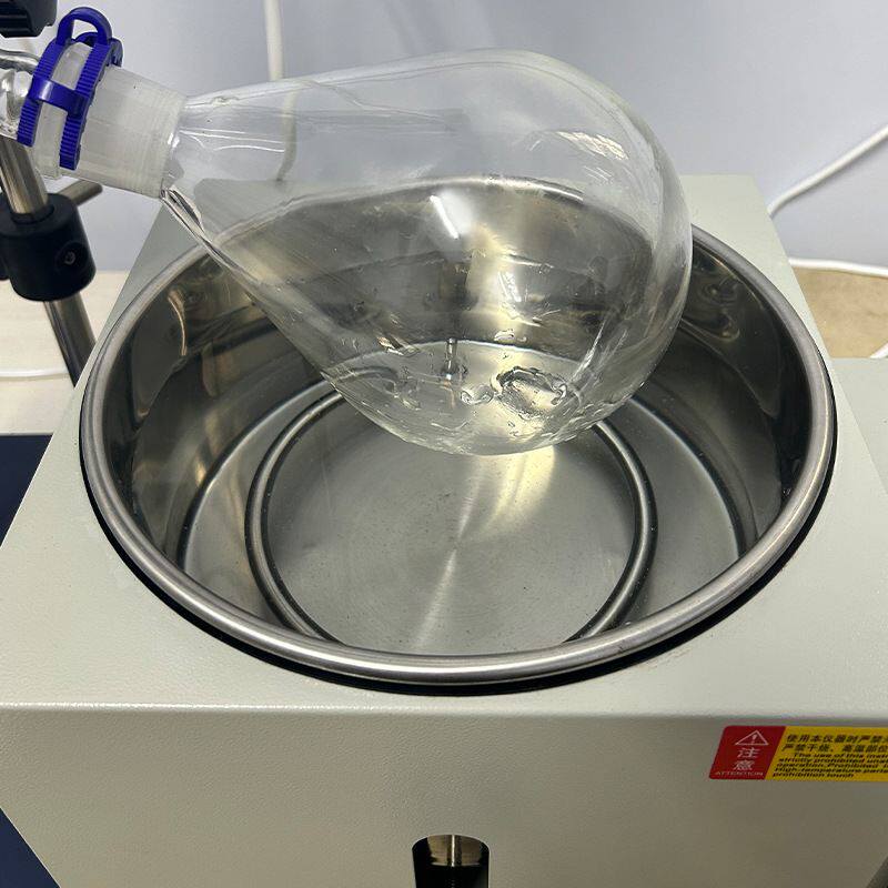 实验室小型旋转蒸发仪 旋转式加热冷凝器厂家 食品厂用旋转蒸发器