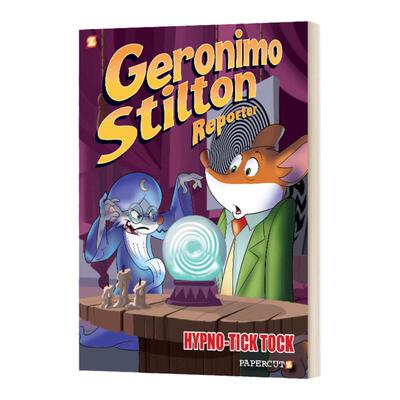 老鼠记者8 全彩漫画 Geronimo Stilton Reporter 8 Hypno Tick-Tock 精装