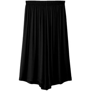 打底裤夏防走光安全裤女内衬裙裤不卷边莫代尔白色保险裤裙子薄款