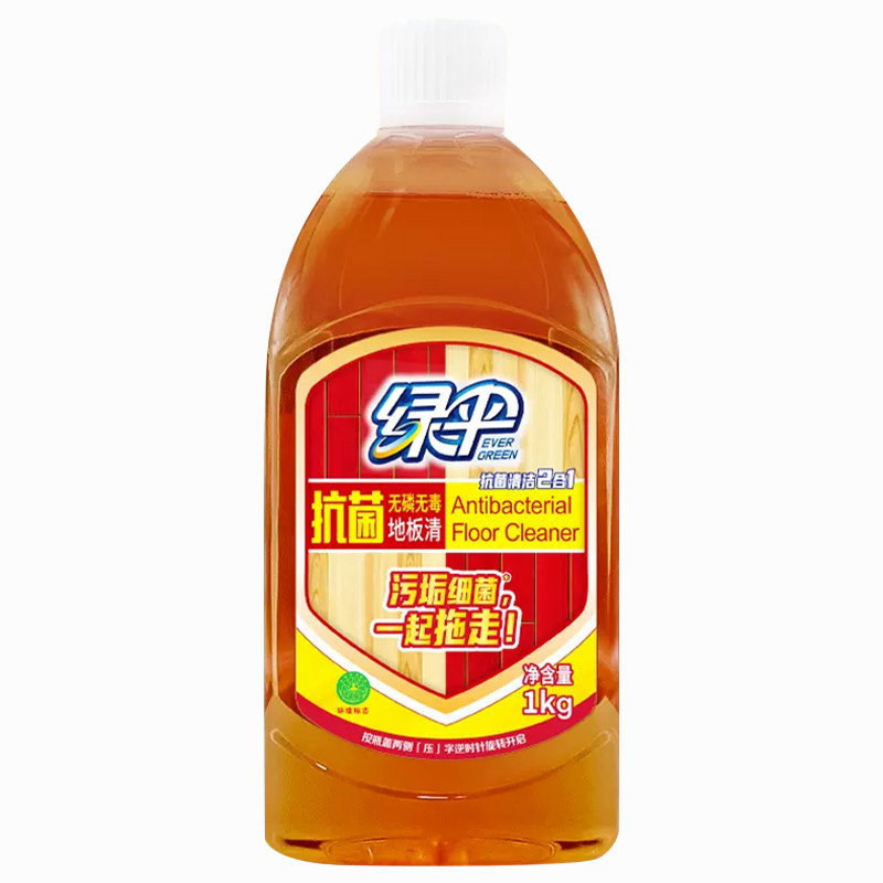 绿伞抗菌瓶装实木复合清洗剂