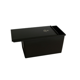 三能生吐司模具 黑色低糖450g烘焙模具 长方形吐司盒不粘土司模具