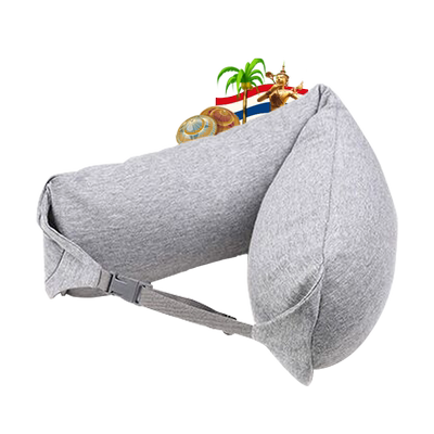 【自营】JSY LATEX乳胶枕U型护颈旅行便携趴枕枕天然飞机泰国颈枕