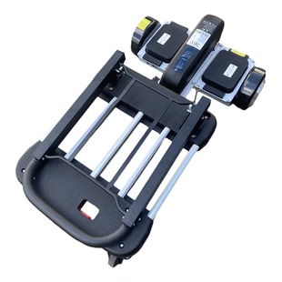 litbot小动体感电动小推车搬运车折叠拉货地摊仓库推车手推车快递