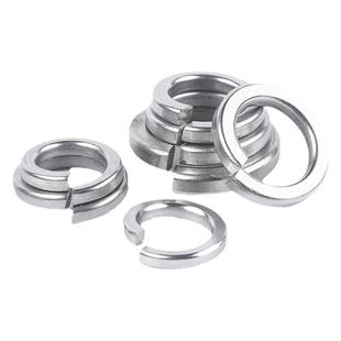 304不锈钢弹垫316弹簧垫圈弹垫片GB93华司M2M3M4M5M6M8M10M12-M30