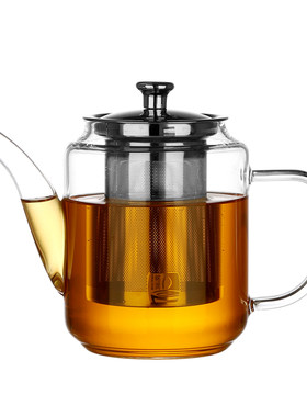 大容量玻璃耐热茶壶耐高温水壶