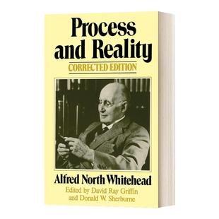 英文原版 Process and Reality 过程与实在 宇宙论研究 英文版 Alfred North Whitehead;David Ray Griffin 进口英语原版书籍