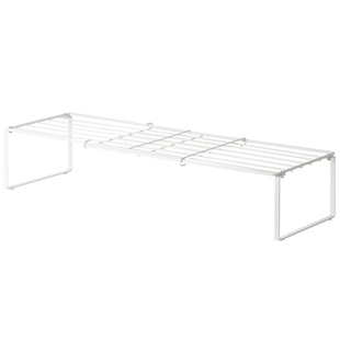 懒角落鞋柜收纳架可伸缩省空间利用柜内放鞋子托架收纳隔板分双层