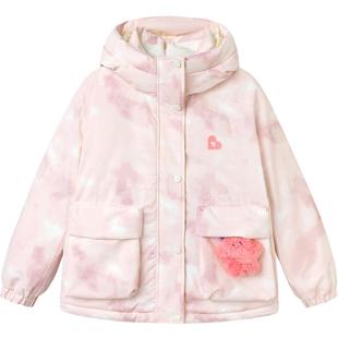 【奶噗噗IP商场同款】巴拉巴拉童装女童羽绒服2025新款外套冬季萌