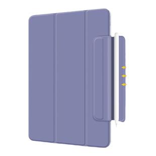 mini6保护套ipadmini6保护壳官方磁吸双面夹适用于2021苹果迷你6皮套三折支架高端商务钢化膜黑色粉色