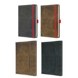 德国进口西格尔Sigel硬面笔记本本子2025年新款商务办公记事本CONCEPTUM系列高档高级感复古皮面绑带本子