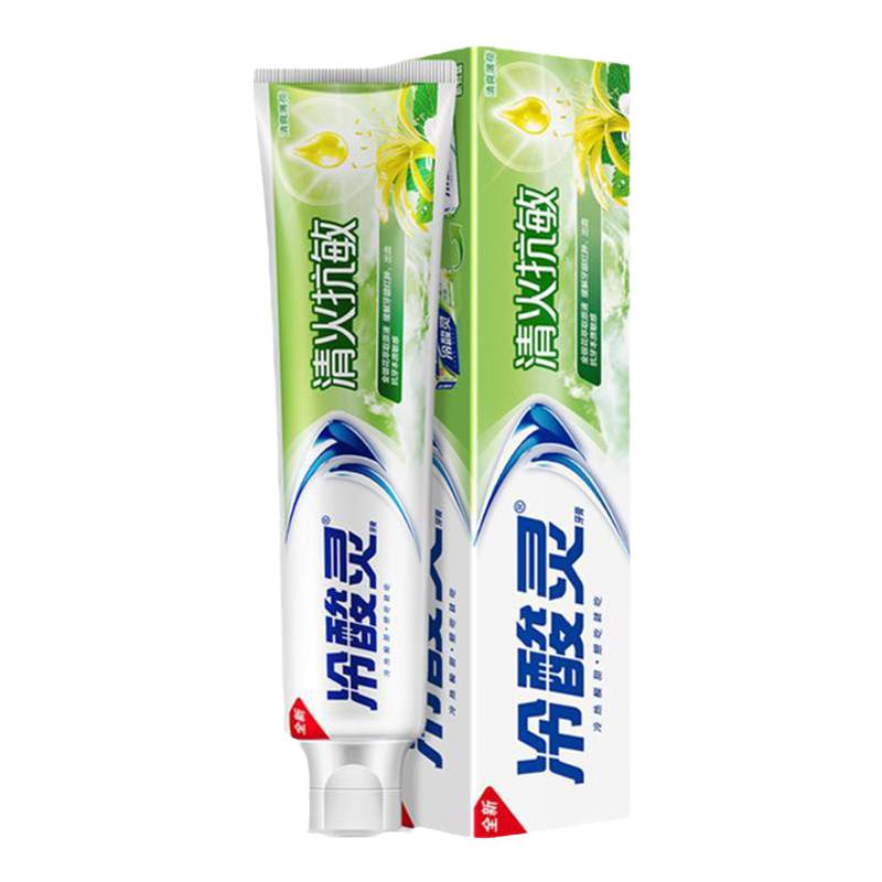 冷酸灵牙膏本草清火抗敏护理