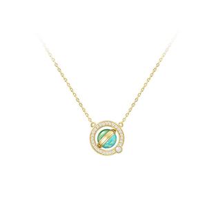 Lola Rose罗拉玫瑰日心说星球项链女款红色项链轻奢新年礼物