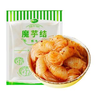 怡力魔芋丝结0脂低卡健身代餐关东煮涮火锅配菜魔芋速食面热量