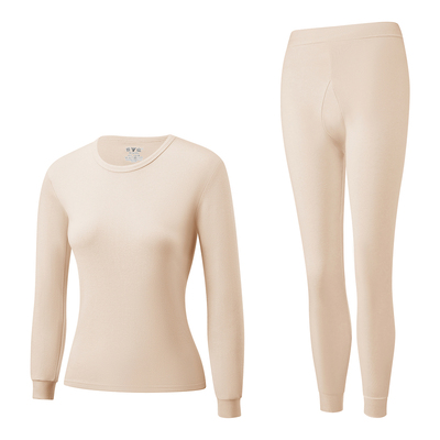 雅鹿100%棉秋衣秋裤棉毛衫套装