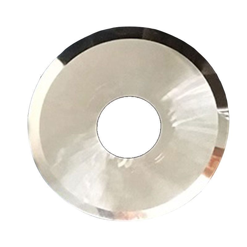 硬质合金钨钢熔喷布专用切割刀片铜箔铝箔分切圆刀片超薄圆形切刀