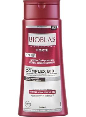 bioblas草本脱发适用控油洗发水