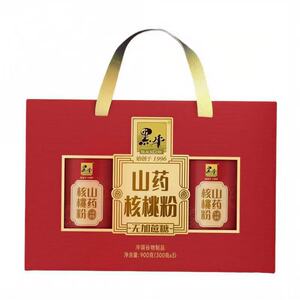 黑牛无加蔗糖山药核桃粉大礼盒