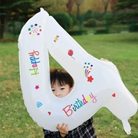 Номер цветной наклейки【4】