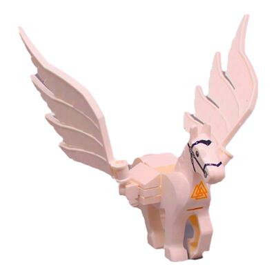 适用迪士尼改装花园飞马动物积木