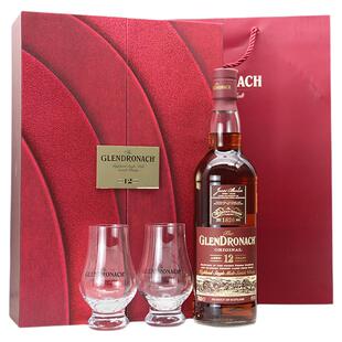 格兰多纳12年原创单一麦芽威士忌双杯礼盒