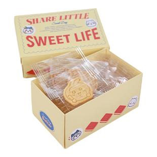 可爱乌萨奇现做曲奇chiikawa小八吉伊卡哇黄油印花饼干快年物料