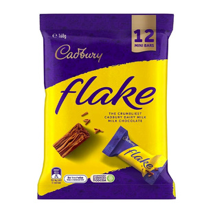 4件包邮澳洲Cadbury吉百利Flake雪花千层牛奶巧克力进口休闲零食