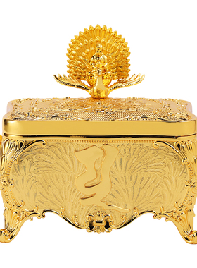 原装正品李居明九运吉祥物[孔雀明王大财箱]摆件九运家居客厅摆设