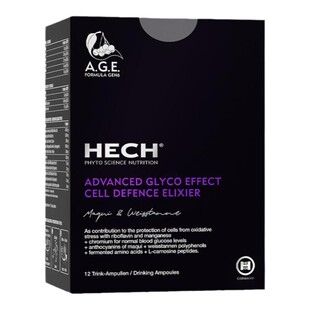 HECH赫熙第6代抗糖饮12支/盒 AGE抗糖化口服液控K糖丸旗舰店正品