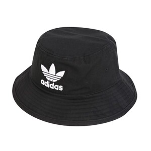 ADIDAS三叶草男女情侣logo黑白潮流渔夫帽BK7345/BK7350/ED9384