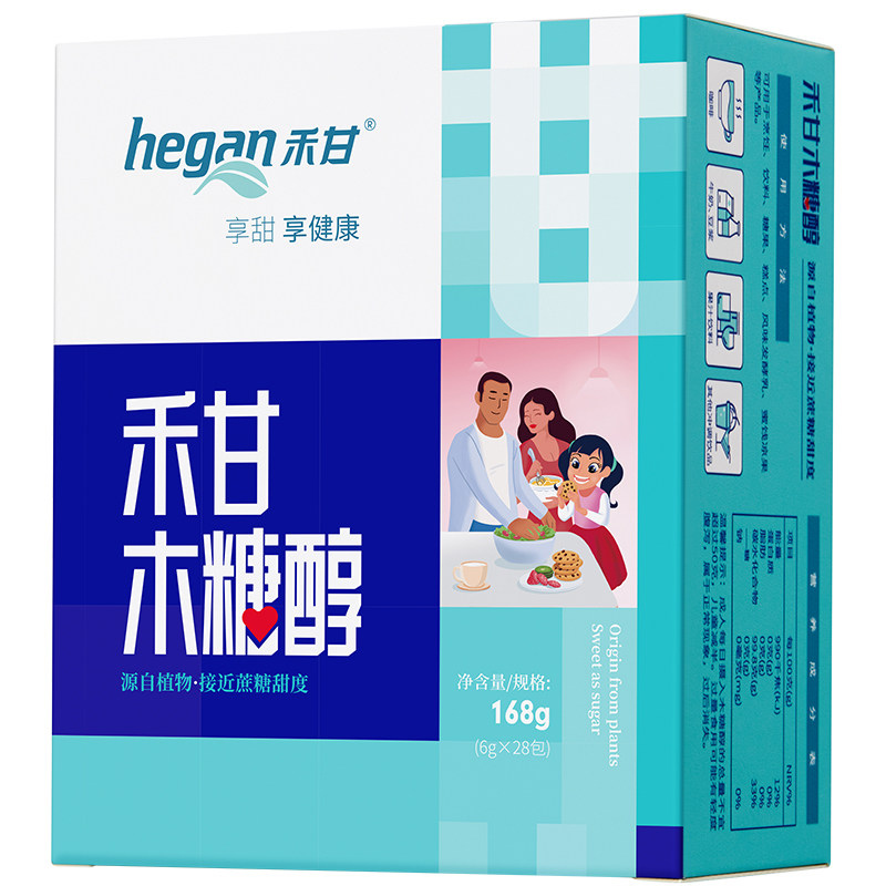禾甘木糖醇糖包盒装家庭烘焙