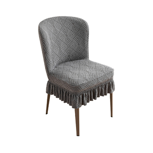 贝勒椅套贝勒椅通用餐椅套罩绒面弹力加厚全包家用椅套防尘耐磨