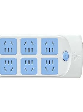 公牛电源插排过载保护器接线板