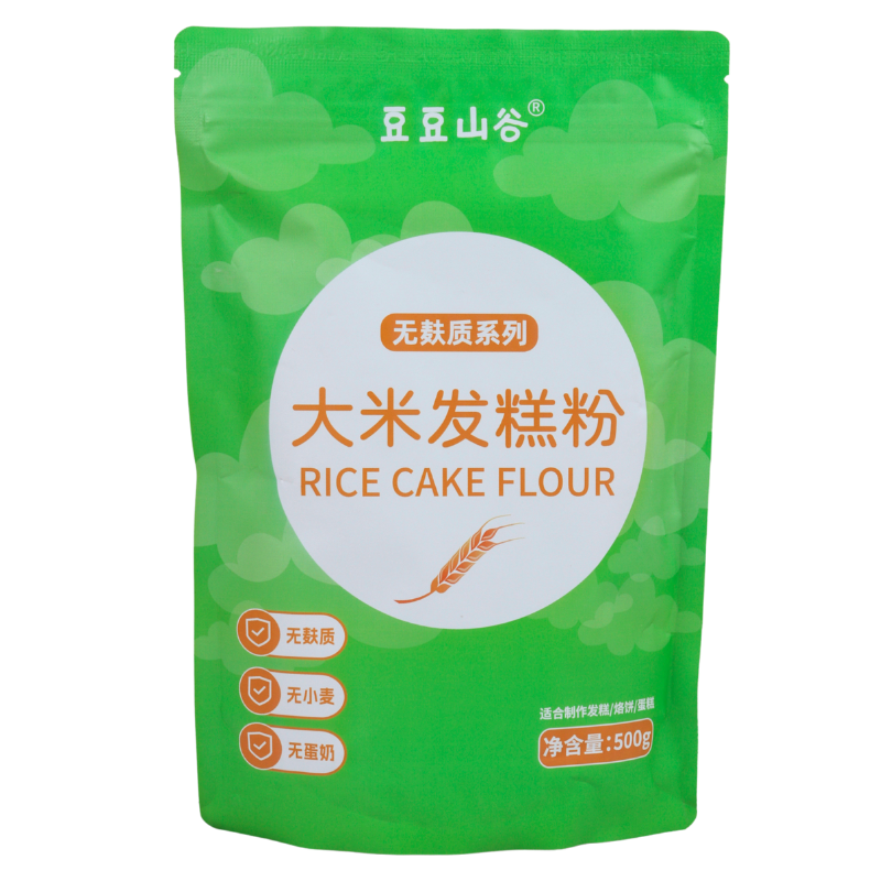 木森严选无麸质大米发糕粉无小麦无蛋奶发糕蒸糕馒头包子煎饼早餐
