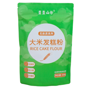 木森严选无麸质大米发糕粉无小麦无蛋奶发糕蒸糕馒头包子煎饼早餐