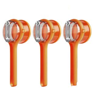 多功能削皮刀可视储存厨房家用苹果芦笋梨自带收纳仓削皮器刮皮刀