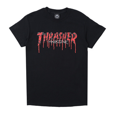 Thrasher血滴火焰短袖T恤