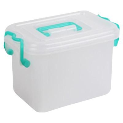 惠而信食品PP塑料带盖储物箱商用