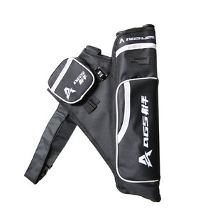 AGS射手射箭三管四管箭壶复合弓专业箭筒箭包弓箭袋箭囊肩背腰胯