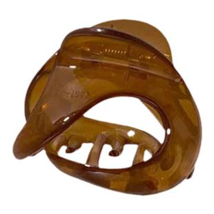 简约气质高马尾抓夹女南瓜异形中号发夹百搭鲨鱼夹后脑勺发卡头饰