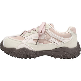 人本加绒登山鞋女款2025秋冬新款保暖百搭德训休闲鞋子爆款运动鞋