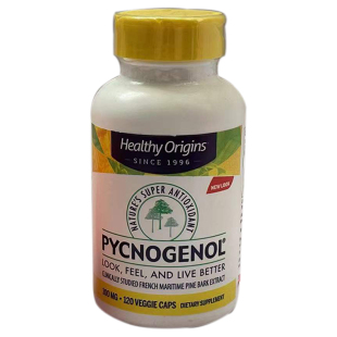 Healthy Origins法国碧容健Pycnogenol 100mg120粒阻氧化美国直邮