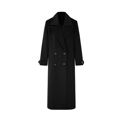 PEMPL中长款欧美修身毛呢外套