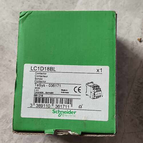 LC1D18BL 接触器 24VDC