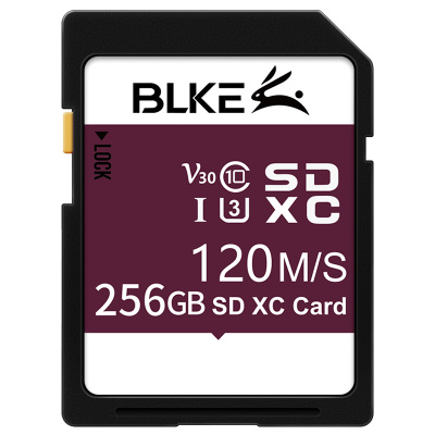 博林克适用尼康相机存储卡128g高速U3 D5100/90/7000专用内存SD卡